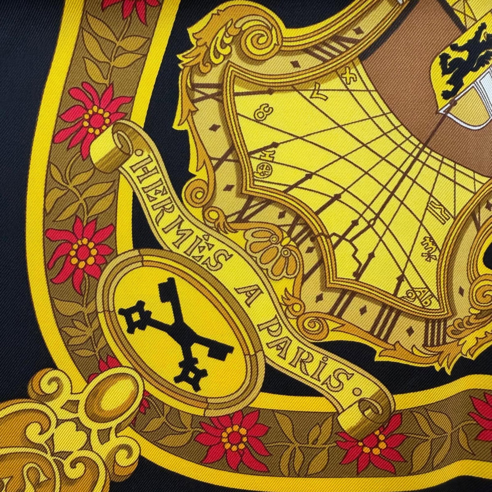 Silk Hermes Scarf - 8