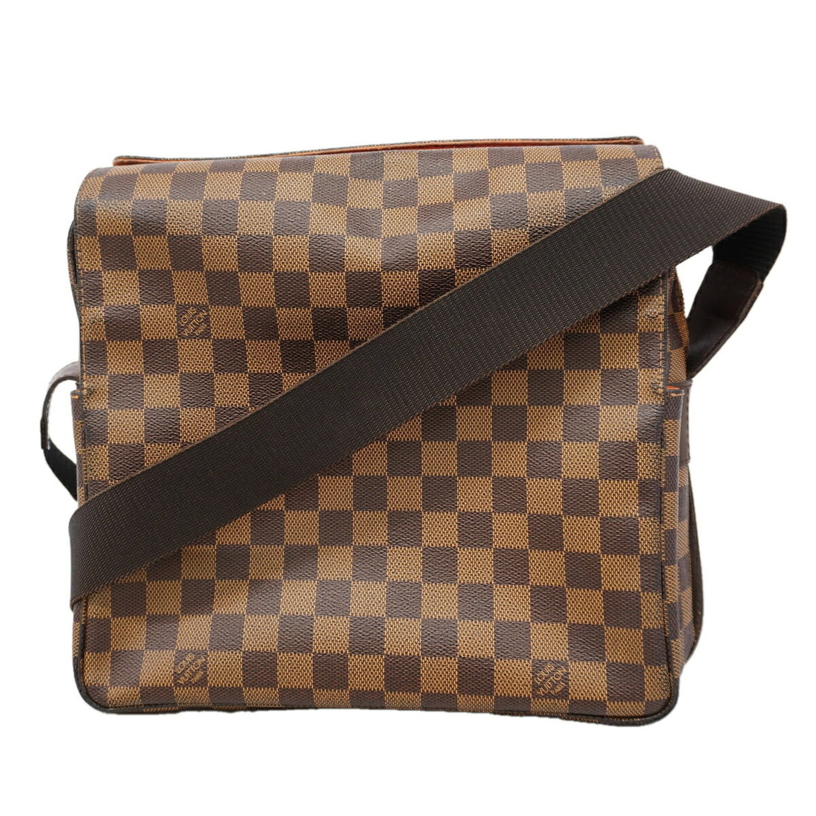 Shoulder Bag by Louis Vuitton: Shoulder Bag by Louis Vuitton Ebene-colored shoulder bag by Louis Vuitton, featuring a classic design with a 25cm x 27cm x 14.5cm size. The bag's timeless style and sleek dimensions make it a
