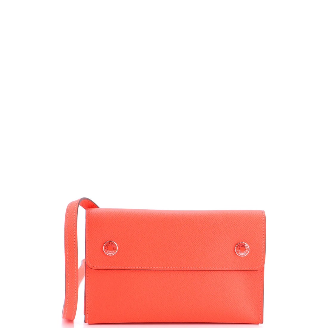 Hermesnap Wallet Bag Epsom: Hermesnap Wallet Bag Epsom Item Specifics: Brand: Hermes Exterior Material: Leather Style: Cross Body Bags Exterior Color: Pink Size: Unknown Measurements: Height 4.5", Width 7", Depth 2" Model: Herme