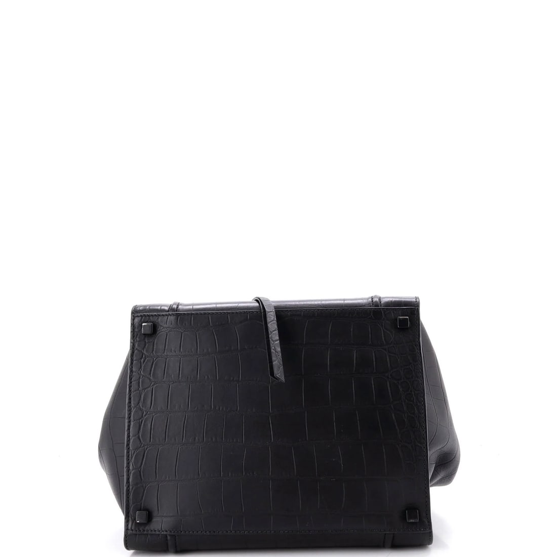 Crocodile Leather Embossed Medium Celine Phantom Bag - 4