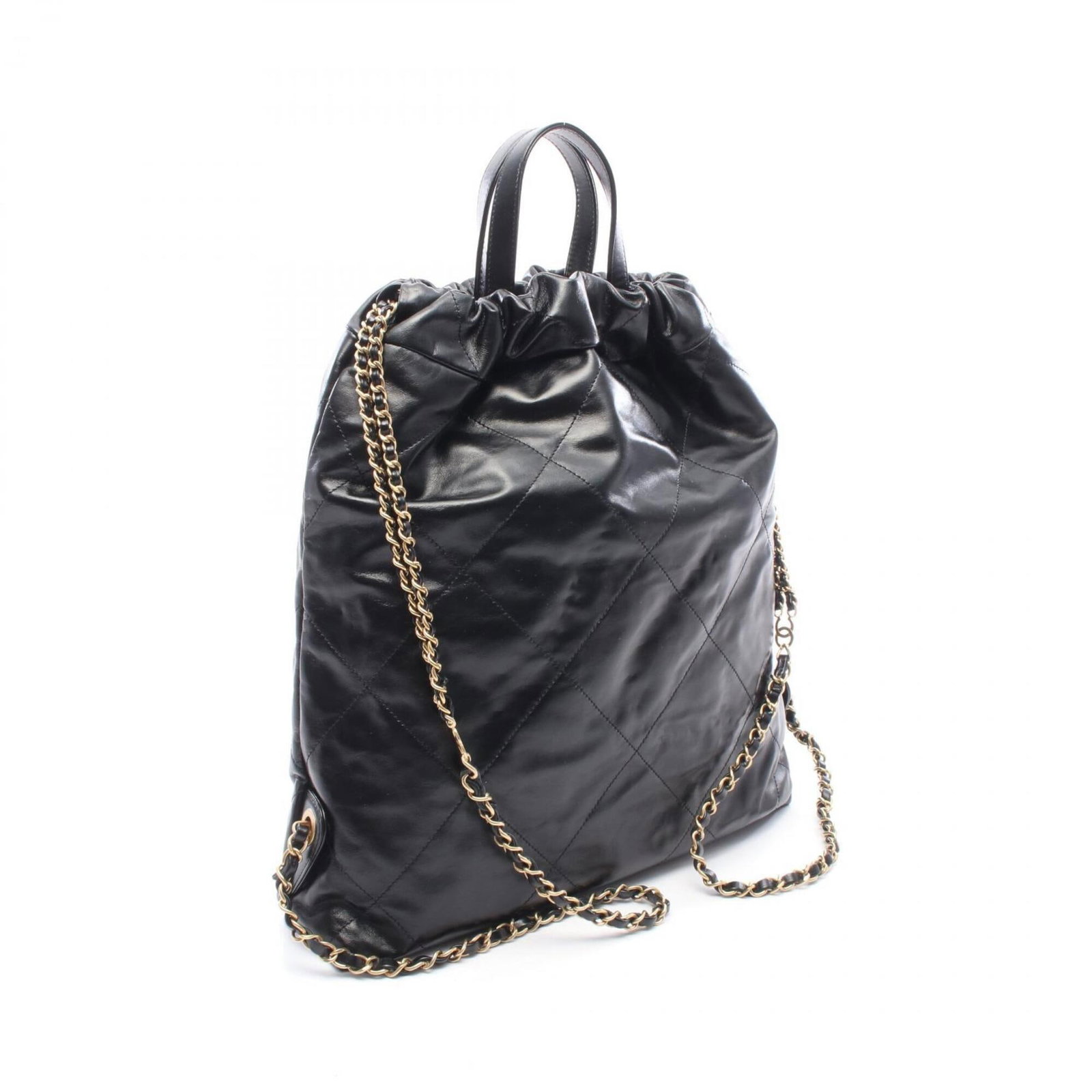 Leather Handbag Backpack Chanel - 2