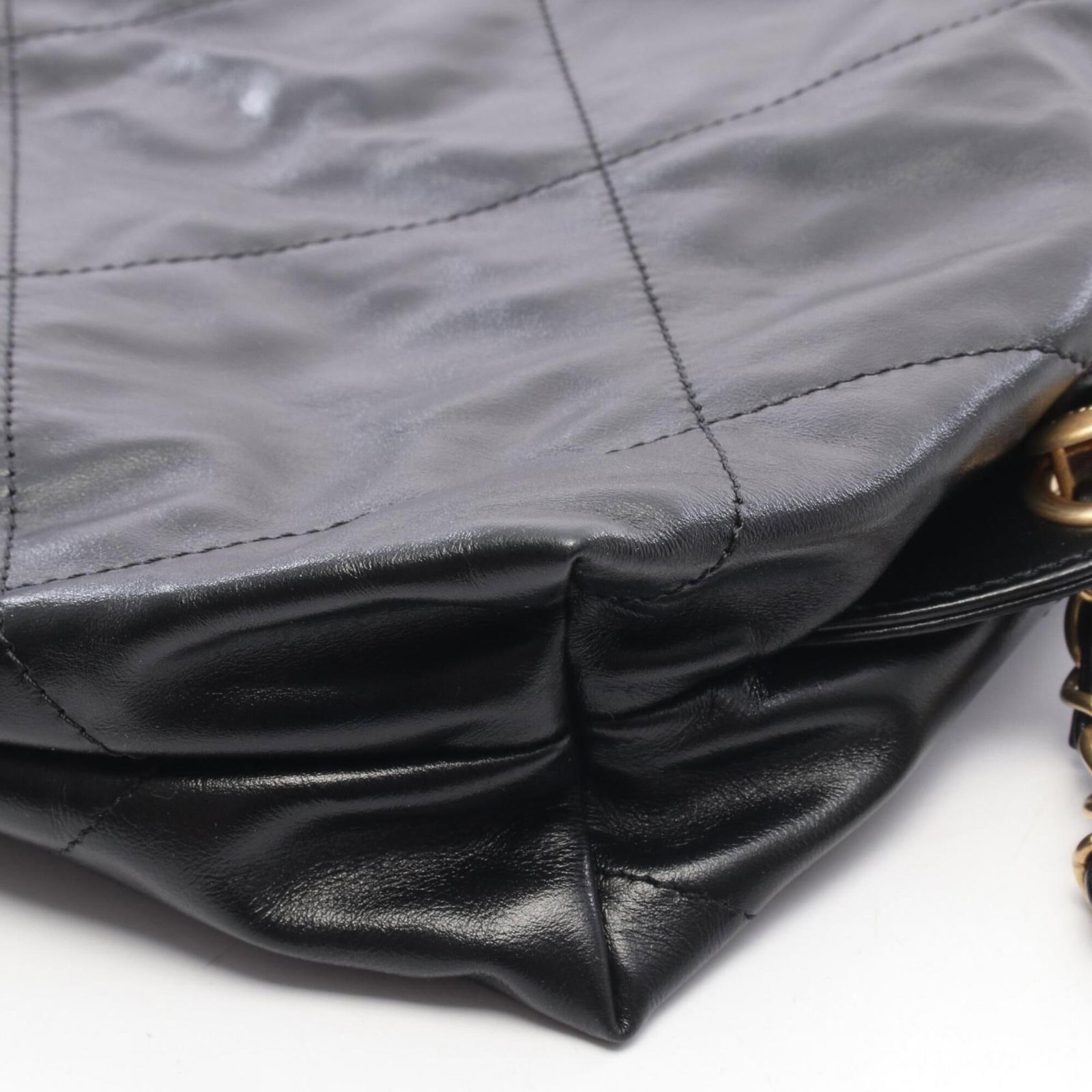 Leather Handbag Backpack Chanel - 6