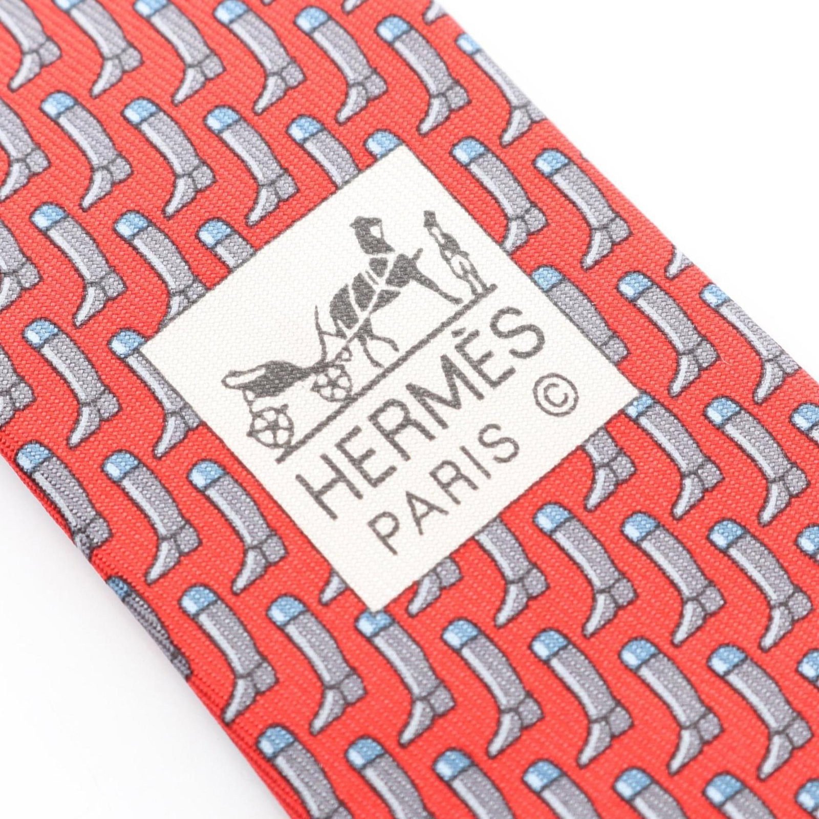 Silk Cravat Hermes - 4