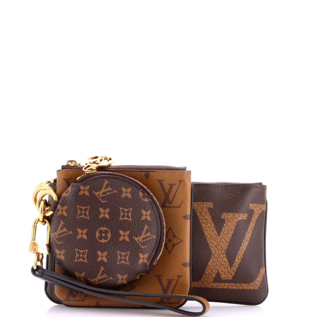 Giant Louis Vuitton Reverse Monogram Pouch Trio Set (1 of 8)