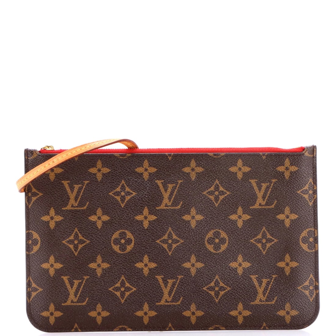 Canvas Large Neverfull Pochette Monogram Louis Vuitton: Canvas Large Neverfull Pochette Monogram Louis Vuitton Canvas Large Neverfull Pochette Monogram Louis Vuitton in Brown. This Louis Vuitton Neverfull Pochette features a classic monogram canvas design 