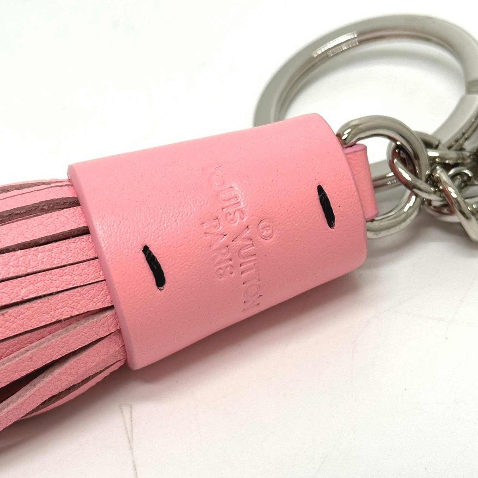 Keyring Leather Louis Vuitton - 8