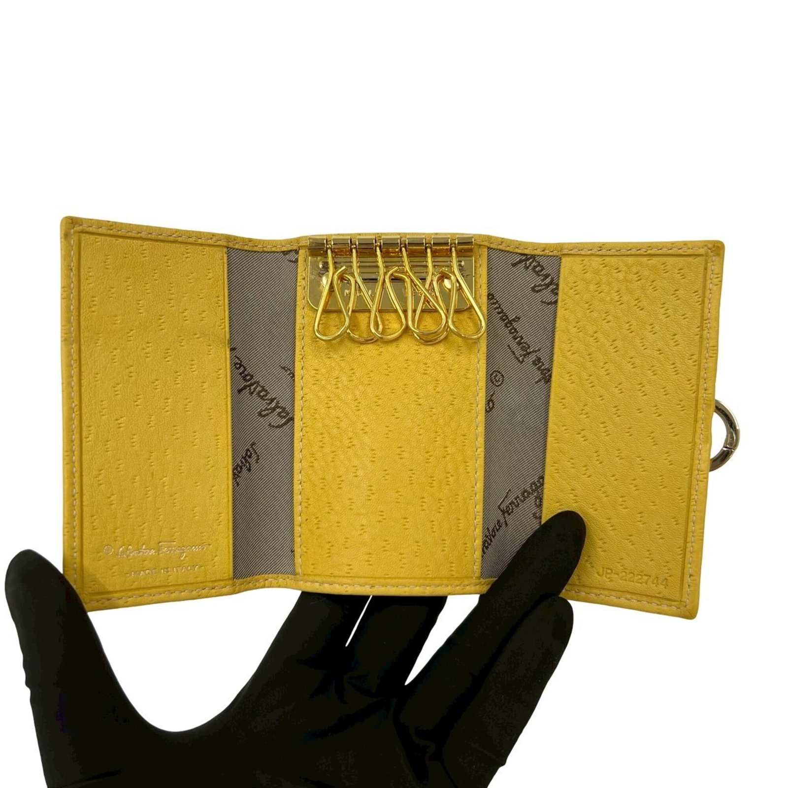 Ferragamo Leather Keycase Salvatore - 7