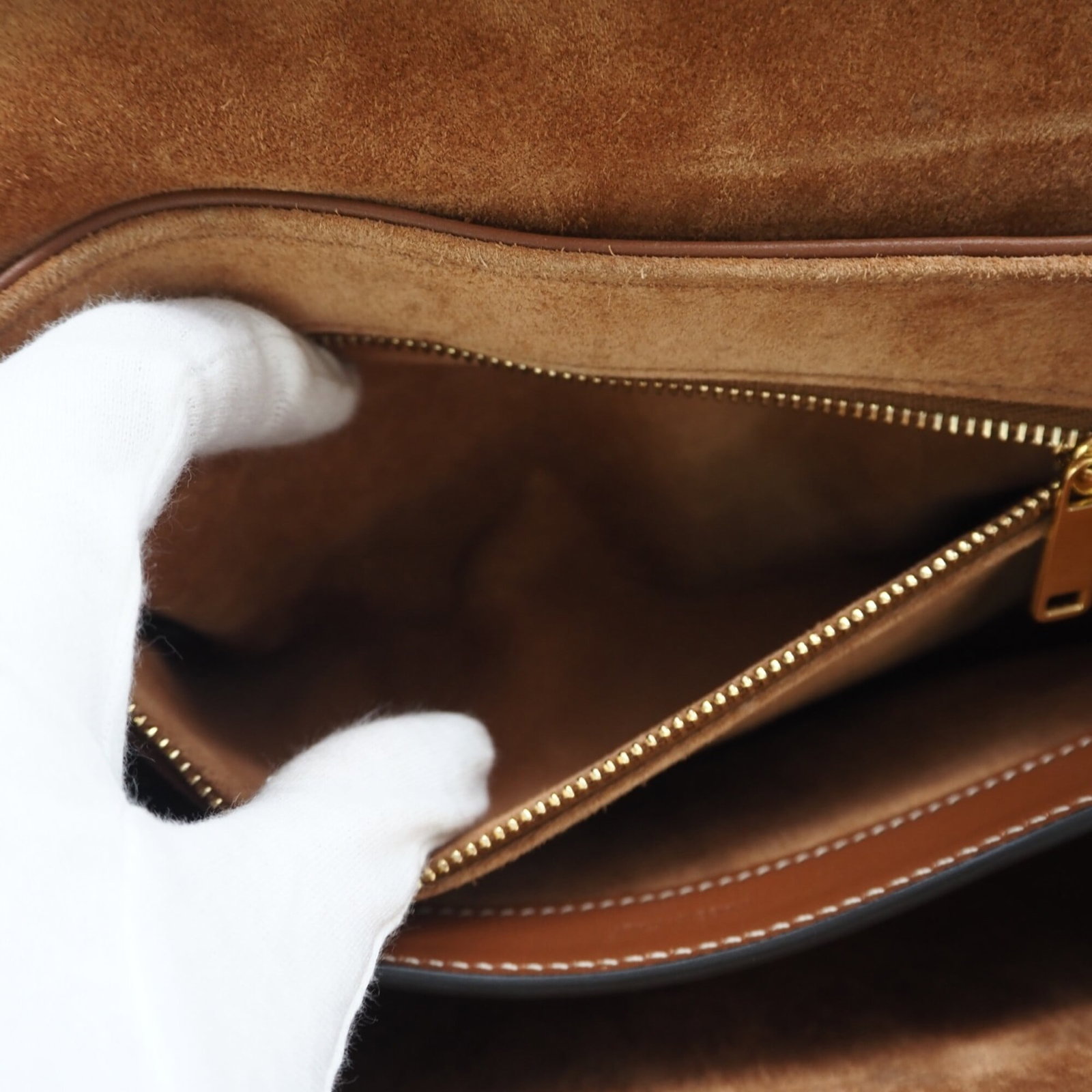 Shoulder Bag Leather Celine - 12