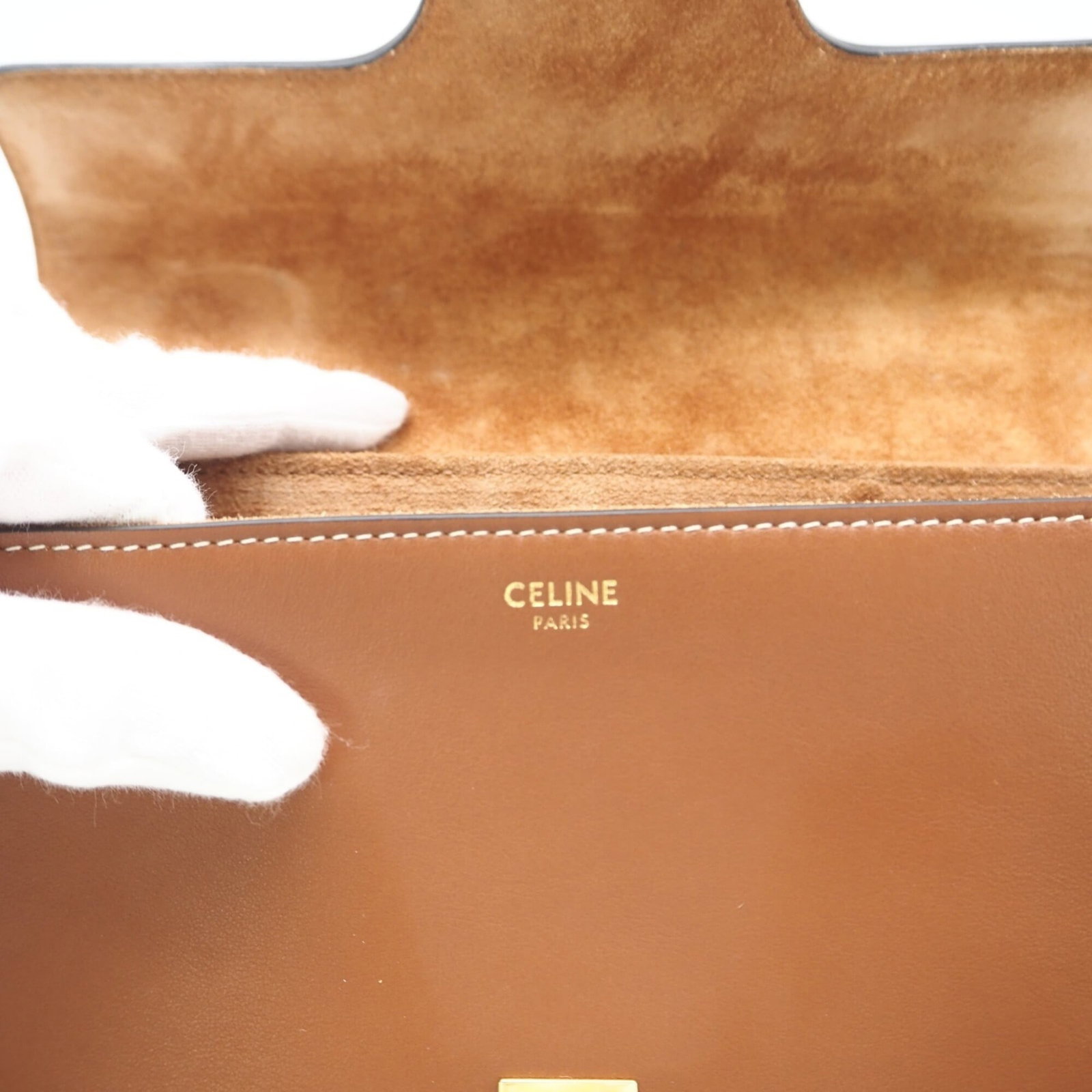 Shoulder Bag Leather Celine - 13