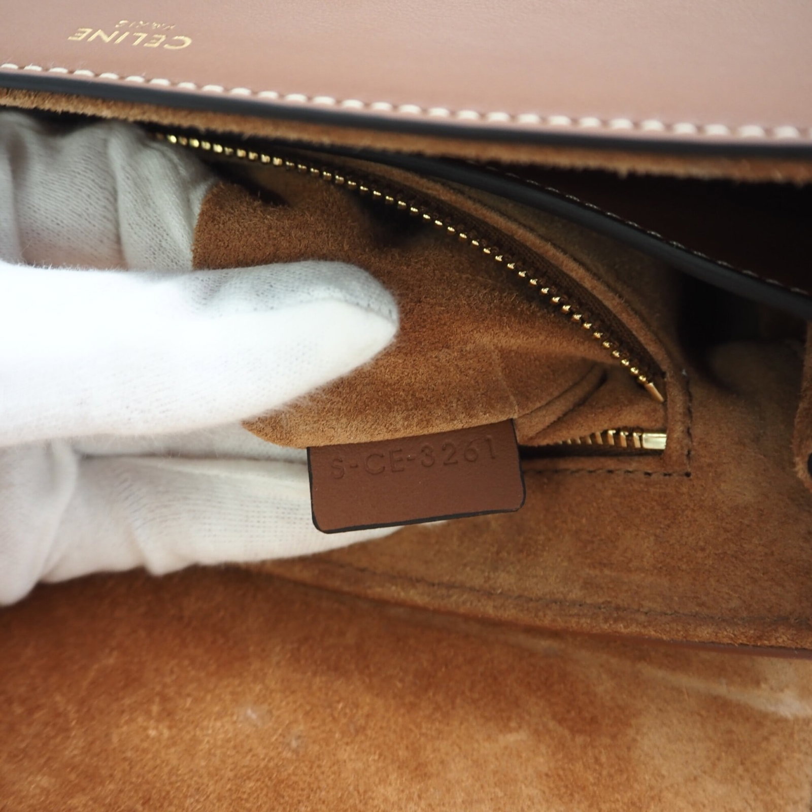 Shoulder Bag Leather Celine - 14