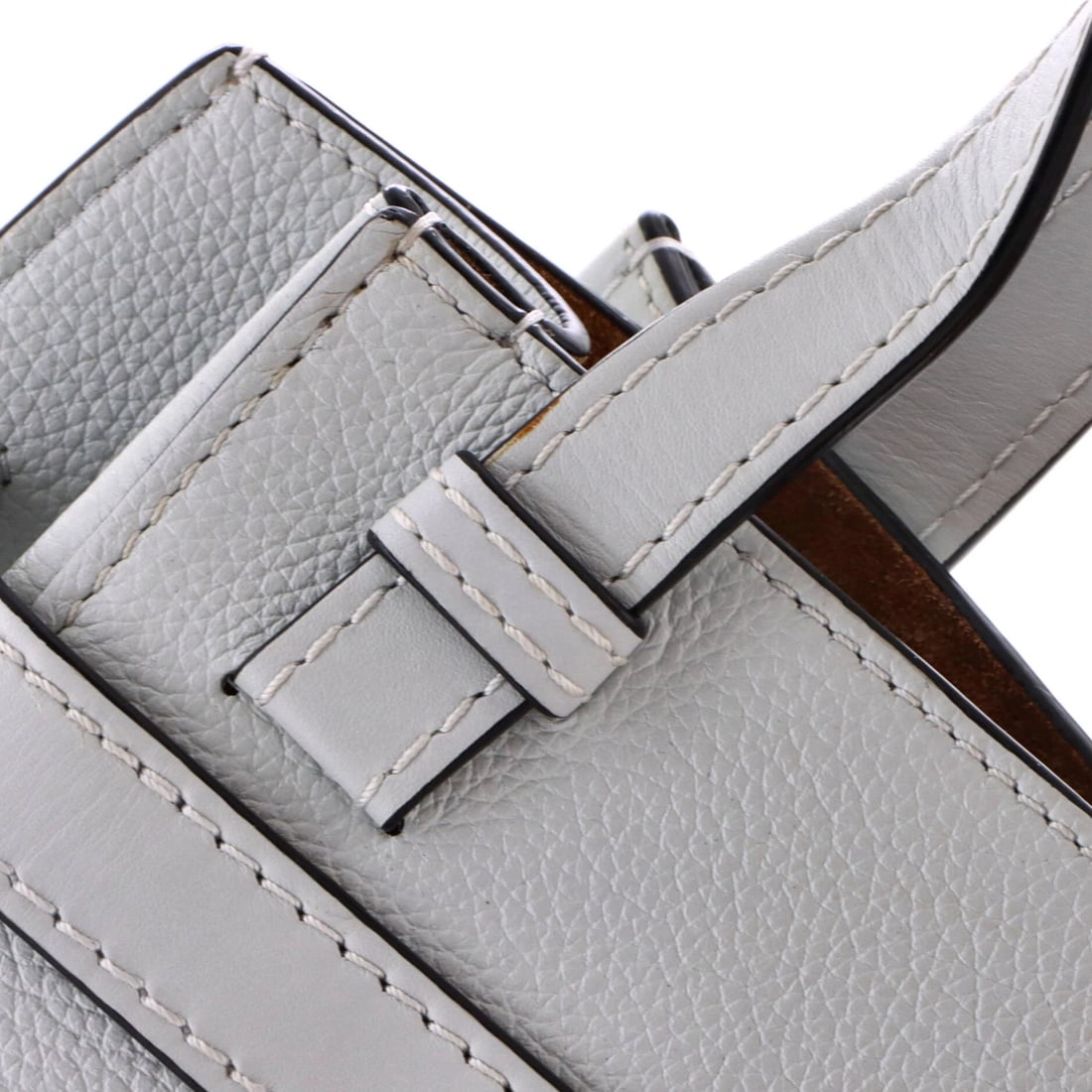 Leather Mini Tote Gate Loewe - 7