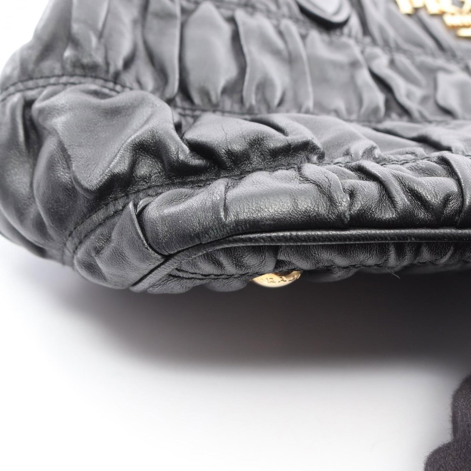 Handbag Leather Prada - 15