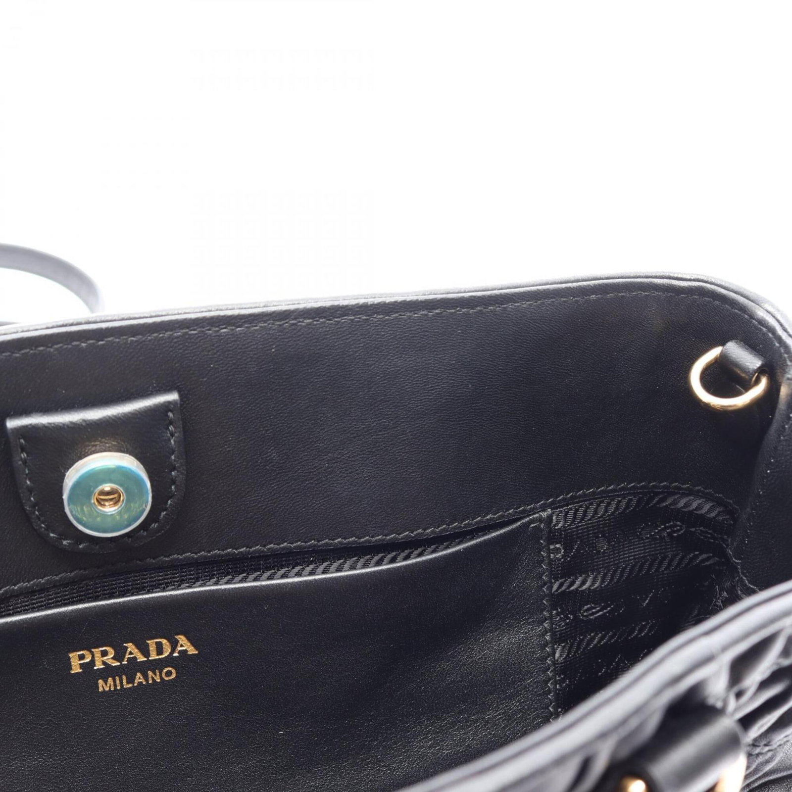 Handbag Leather Prada - 5
