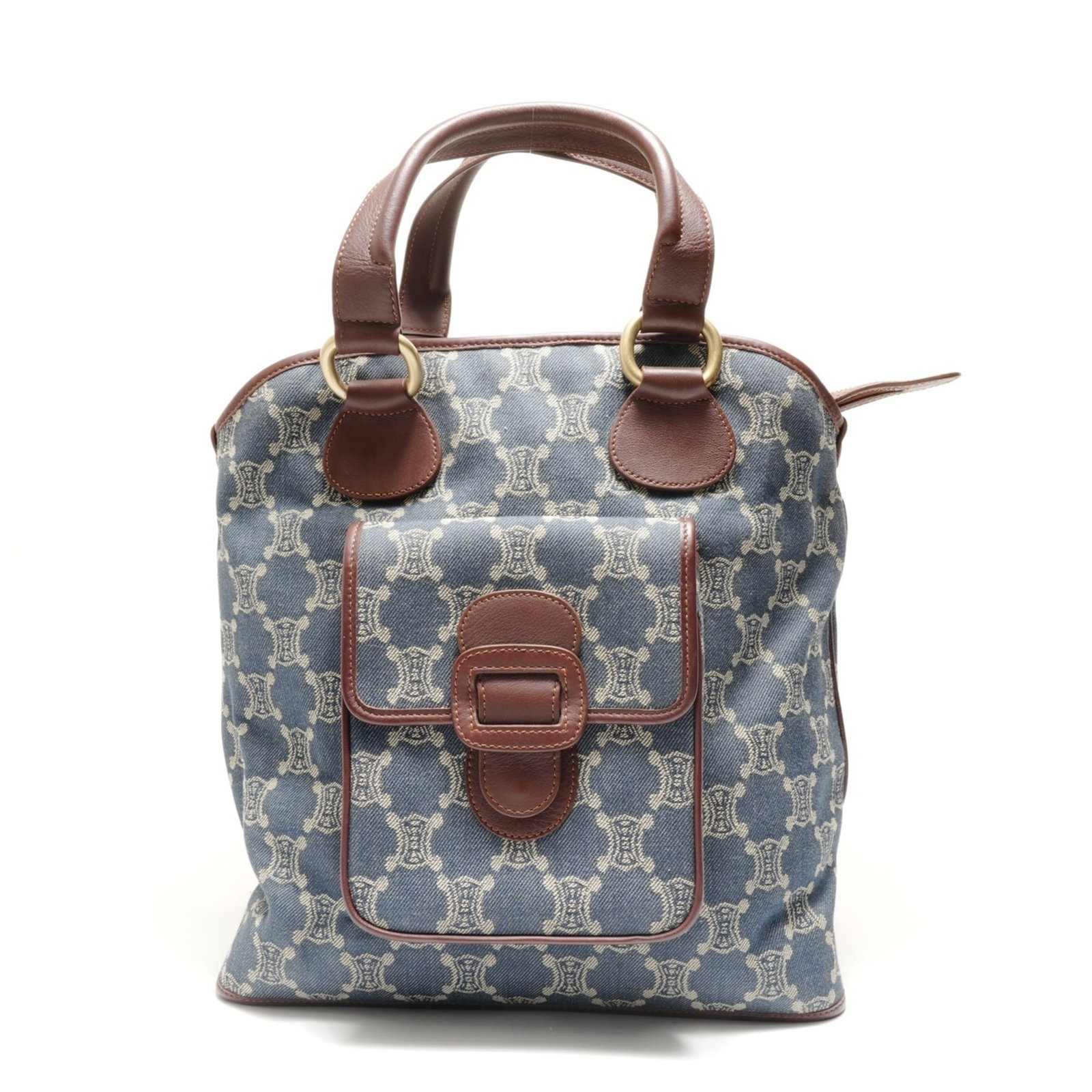 Handbag Celine: Handbag Celine Blue Celine Handbag. Made in Italy, this 32cm x 30.8cm x 10cm handbag features a striking blue color. With its precise measurements and Italian country of origin, this Celine handbag