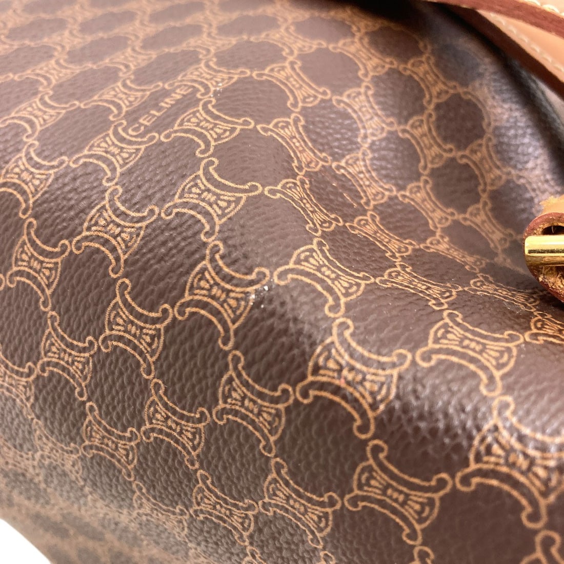 Pattern Celine Macadam Daypack Pvc Backpack - 12