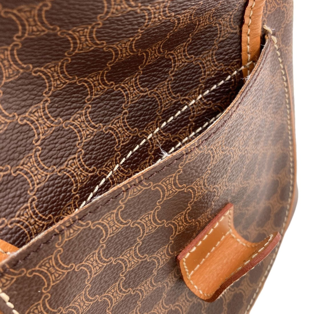 Pattern Celine Macadam Daypack Pvc Backpack - 9