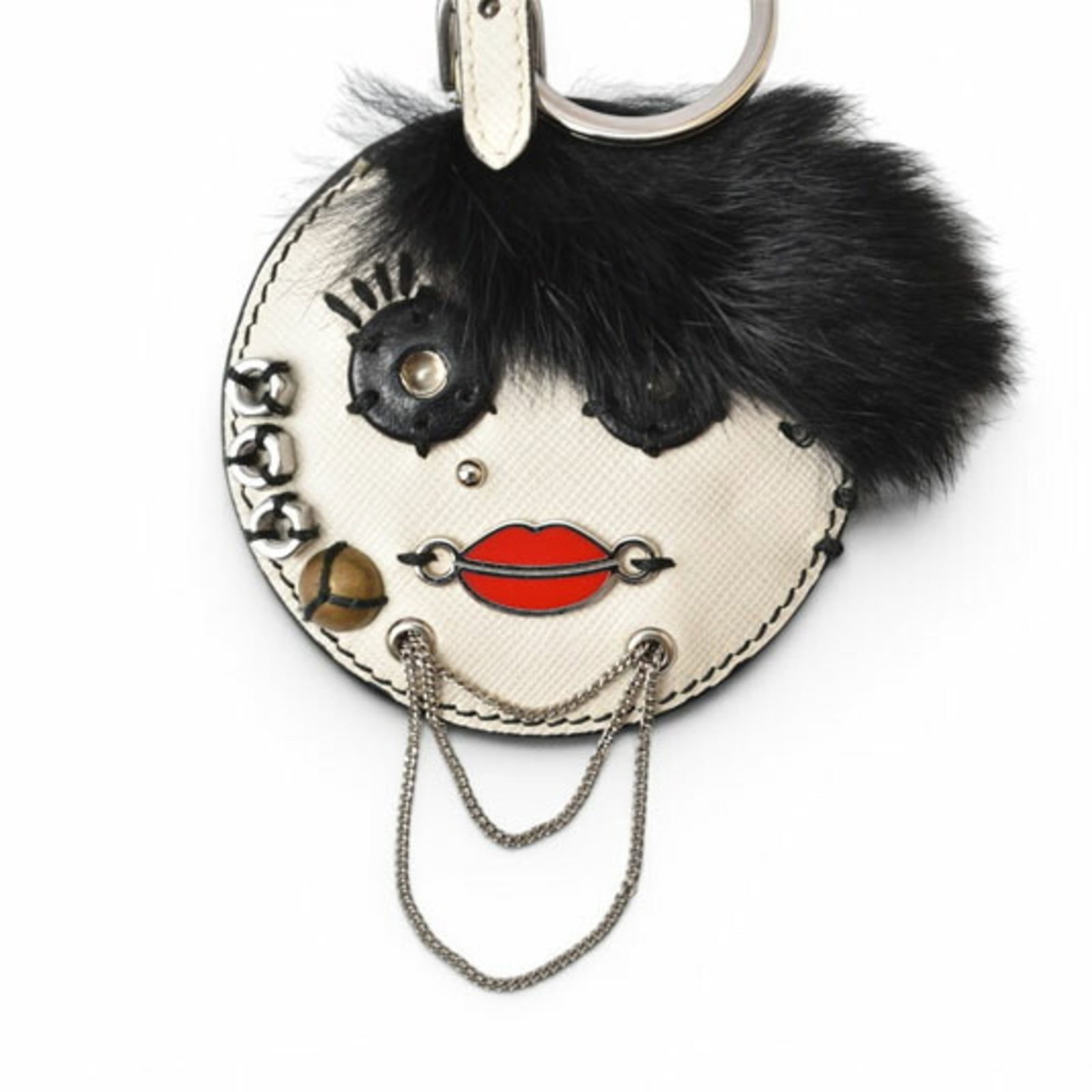 Keyring Leather By Prada - 2