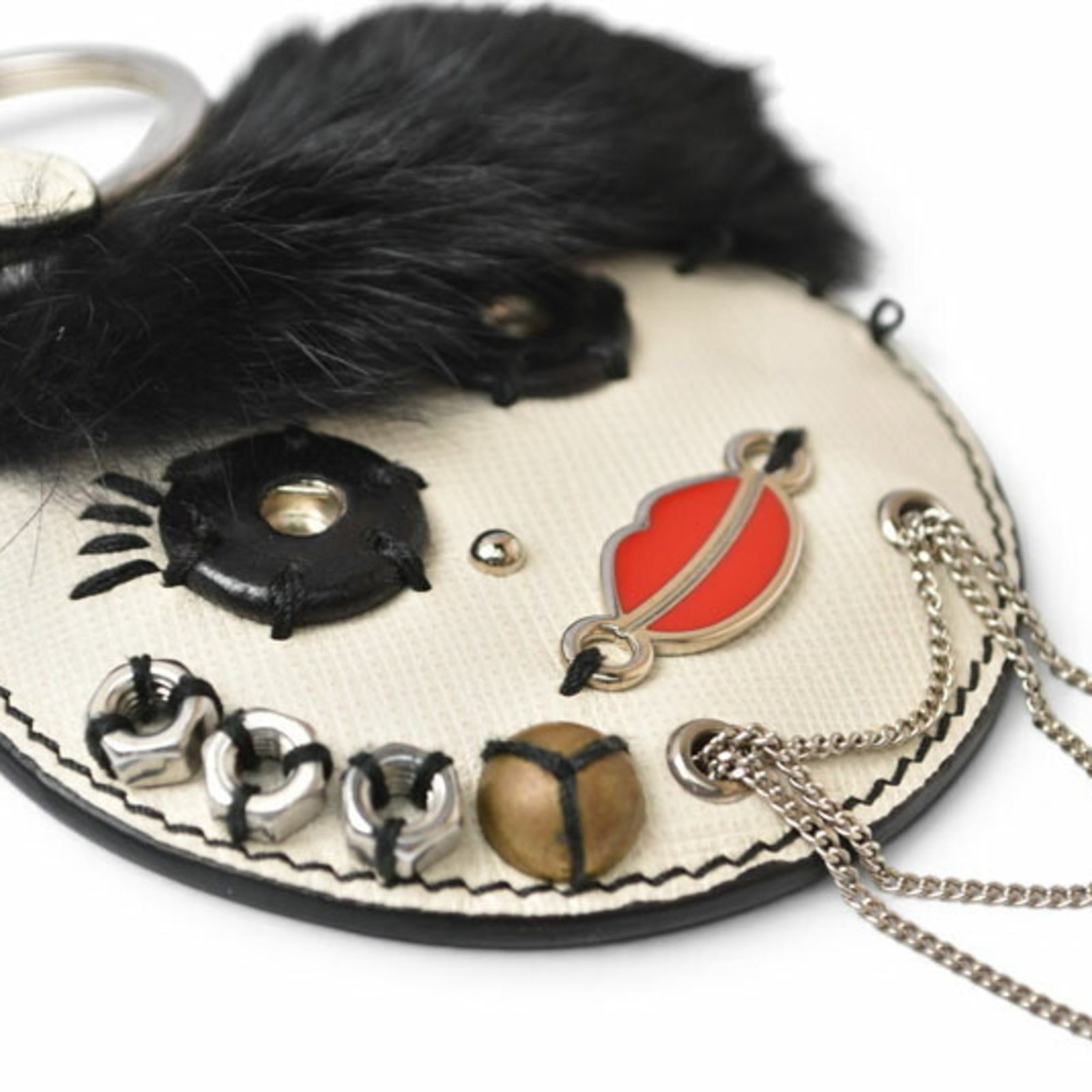 Keyring Leather By Prada - 3