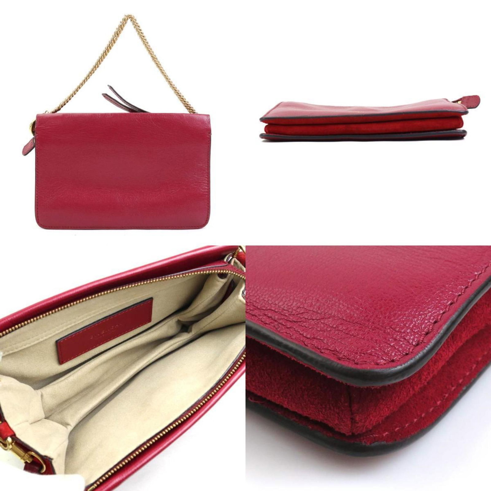 Leather Suede Bag Shoulder Givenchy - 3