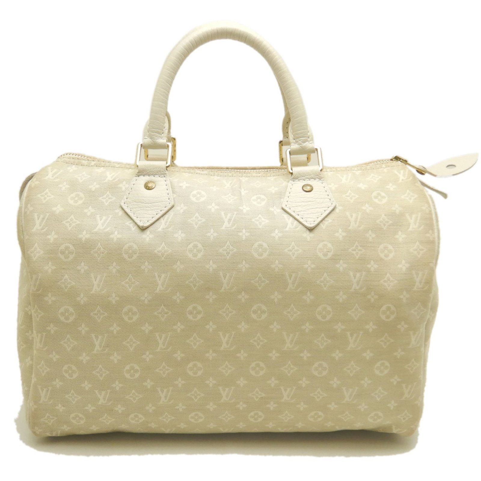 Louis Vuitton Handbag Monogram Mini Lin: Louis Vuitton Handbag Monogram Mini Lin The Louis Vuitton Handbag Monogram Mini Lin is a stylish and compact accessory. This Dune-colored bag features gold hardware and a zipper closure, with a size o