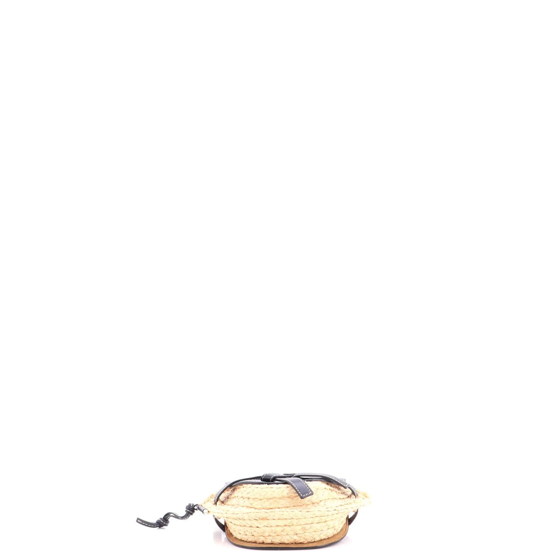 Gate Leather Shoulder Leather Mini Raffia - 4