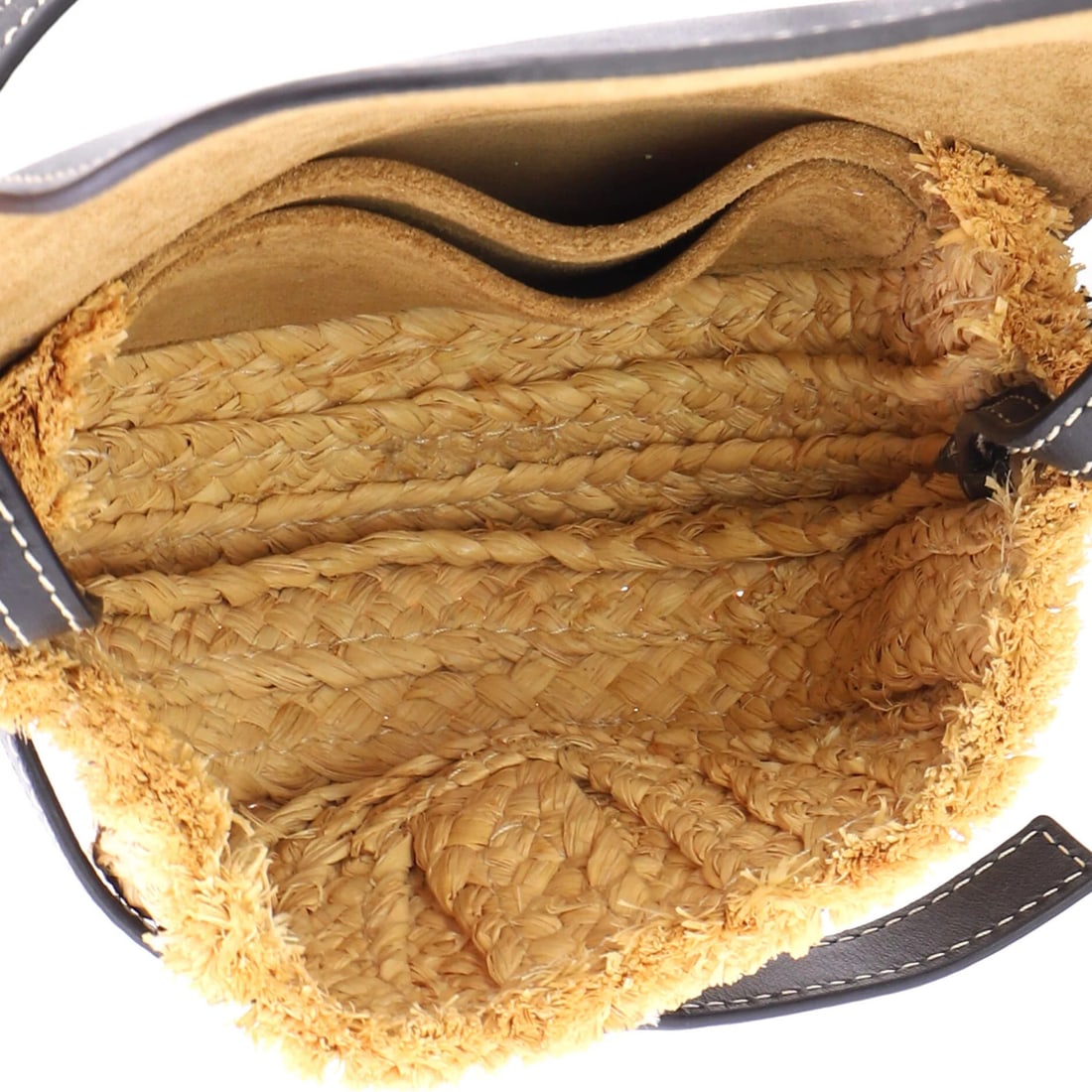 Gate Leather Shoulder Leather Mini Raffia - 5