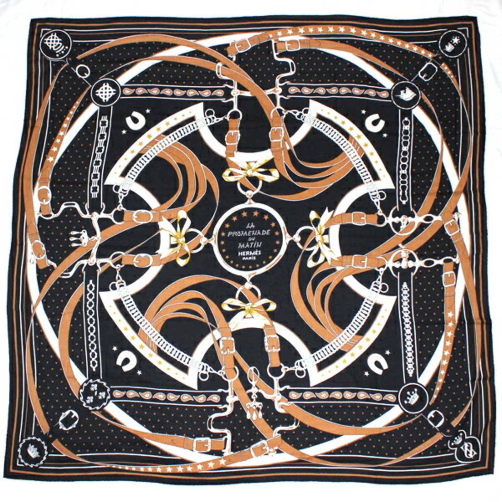 Cashmere Silk Shawl Hermes: Cashmere Silk Shawl Hermes Black and multi-color cashmere silk shawl from Hermes, measuring 1.4m x 1.4m, features a unique blend of luxurious materials. The shawl's size and material make it a stateme