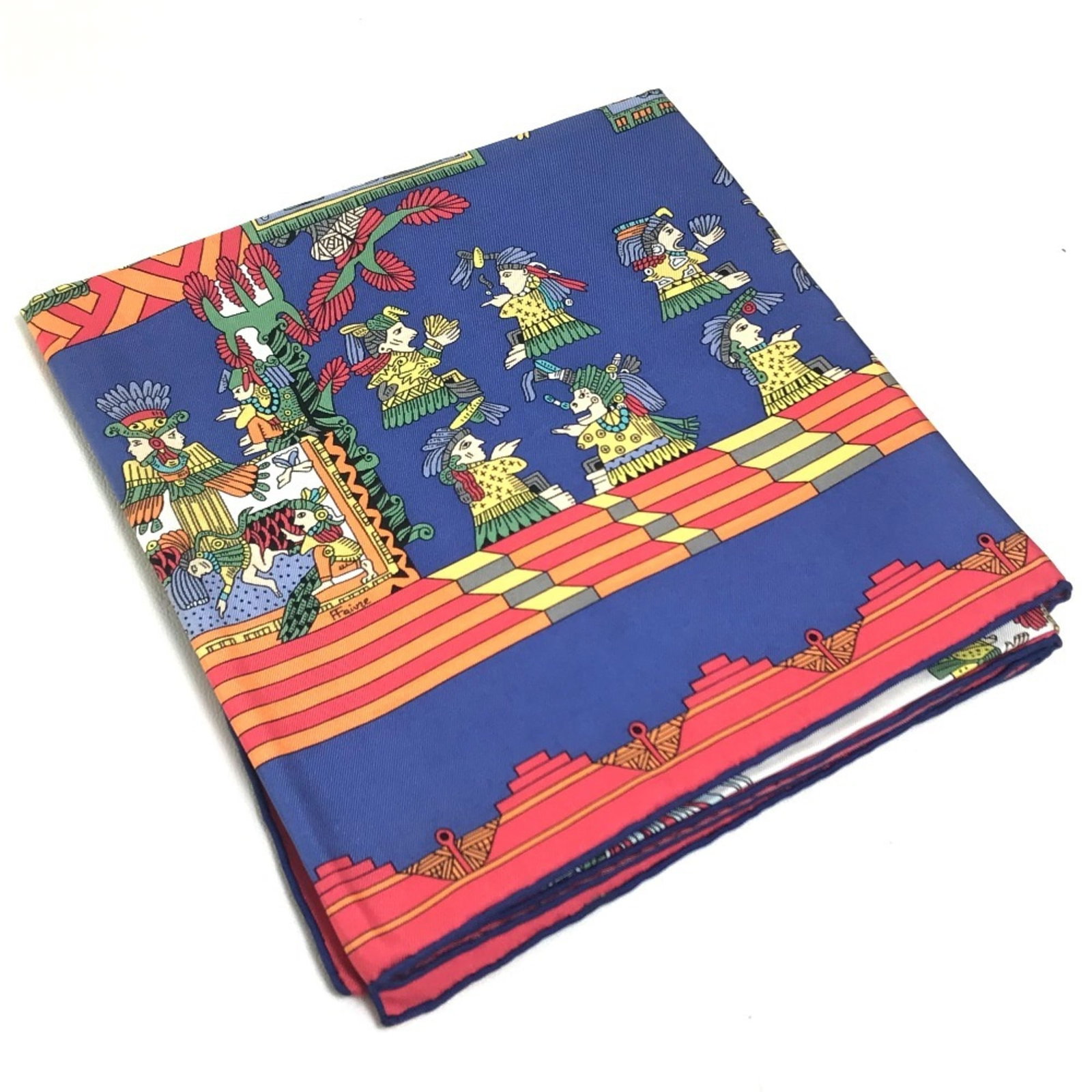 Silk Hermes Scarf - 12