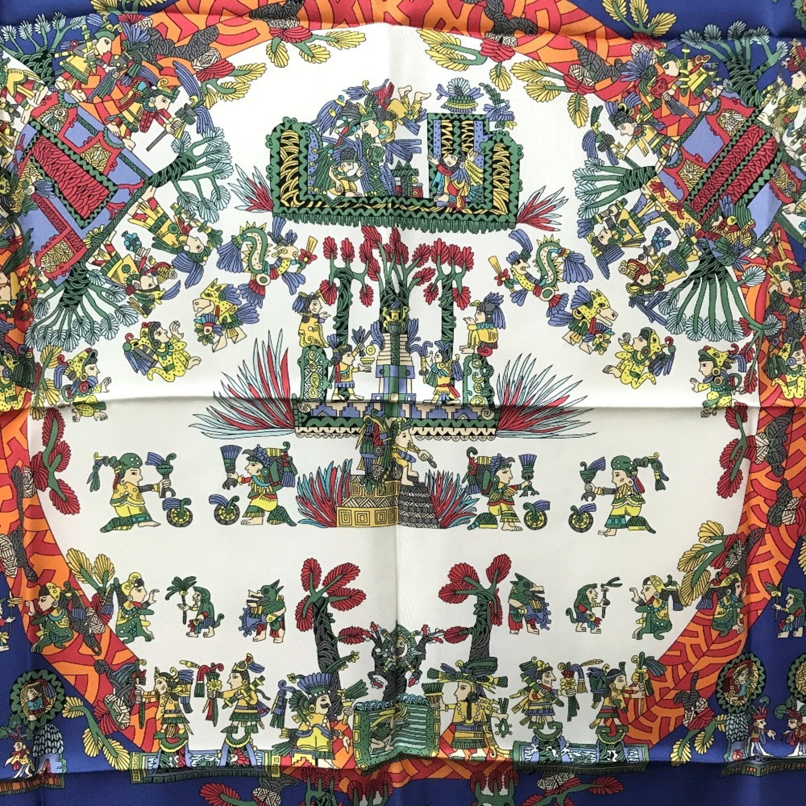 Silk Hermes Scarf - 2