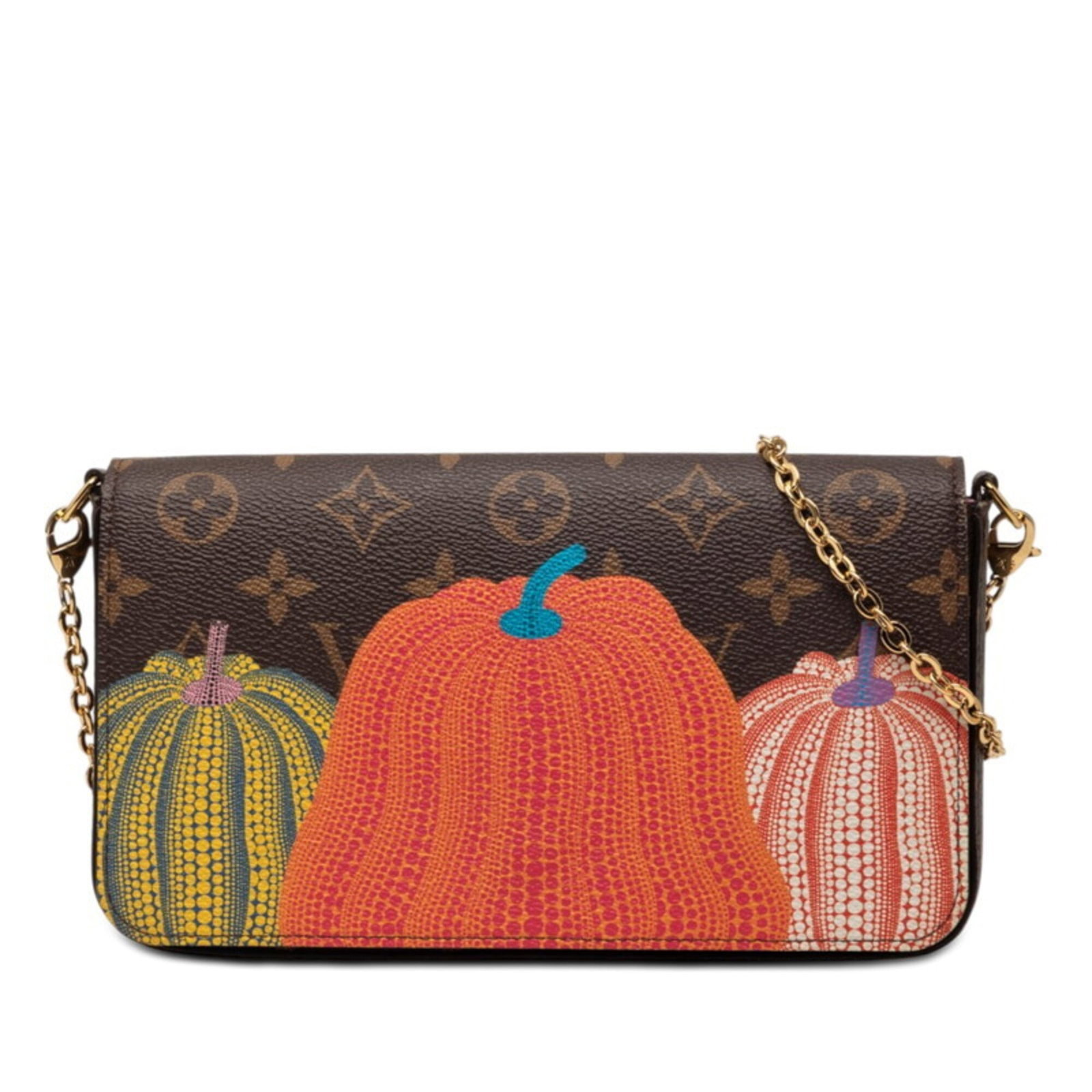 Shoulder Bag Monogram Vuitton Louis Pouch: Shoulder Bag Monogram Vuitton Louis Pouch Monogrammed with iconic Louis Vuitton design, this shoulder bag boasts a unique multi-color pattern. Made from high-quality materials, its compact size and