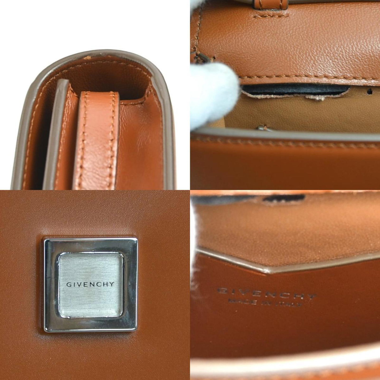 Shoulder Bag Leather Givenchy - 4