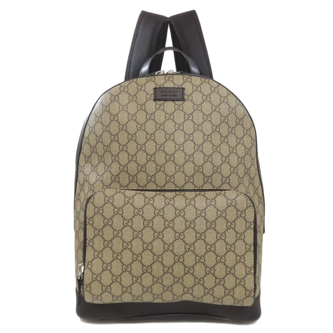 Gucci Outlet Gg Backpack Daypack Pvc: Gucci Outlet Gg Backpack Daypack Pvc Brown PVC Gucci Outlet Backpack Daypack for Everyday Use. This Gucci Outlet backpack features a sturdy PVC exterior and a classic design, perfect for carrying esse