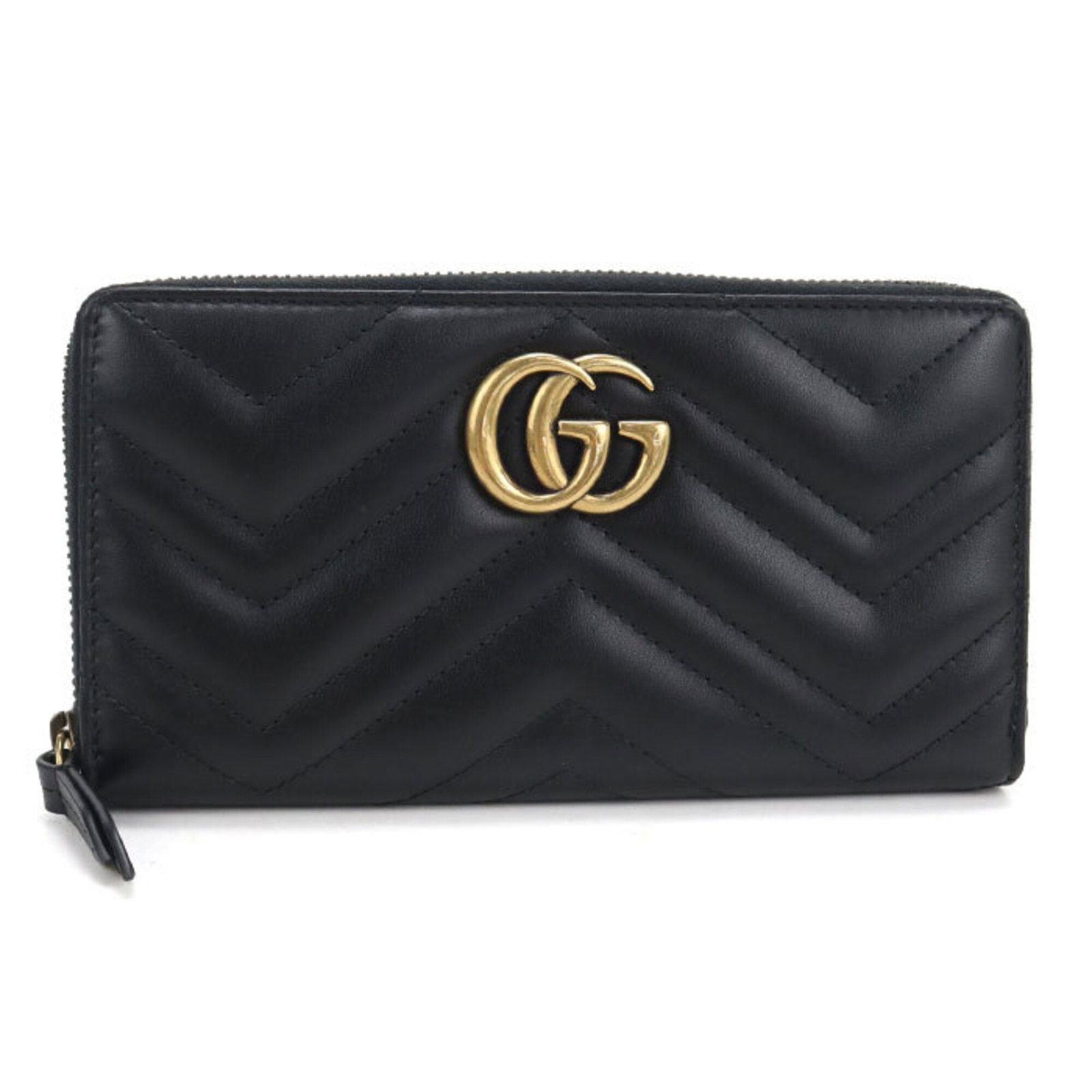 Gucci Long Wallet (Bi-Fold) Leather: Gucci Long Wallet (Bi-Fold) Leather Item Specifics: Brand: Gucci Country of Origin: Italy MPN: 443123 Type: Long wallet (bi-fold) Gender: Women Material: Leather Color: Black Size (HxWxD): 10.5cm x