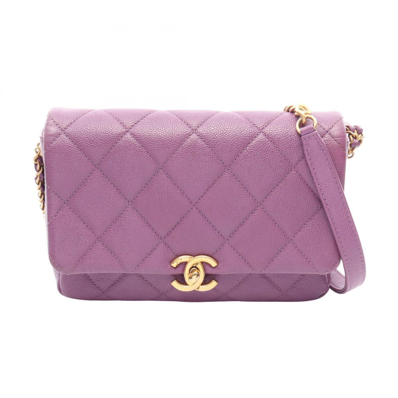 Shoulder Bag Leather Handbag Chanel: Shoulder Bag Leather Handbag Chanel This luxurious Chanel shoulder bag is crafted from rich, supple leather, featuring a striking purple hue. With its classic design and precise measurements, this
