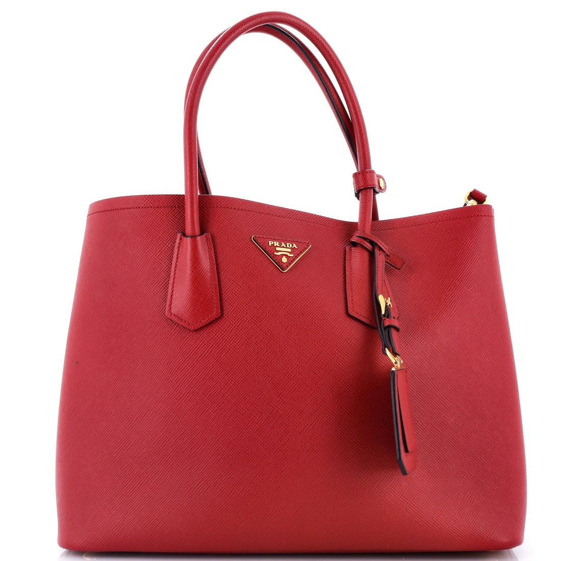 Cuir Double Tote Large Saffiano Prada (1 of 5)