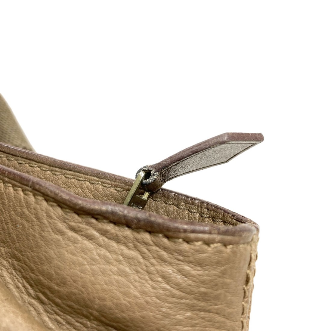 Horizontal Canvas Handbag Pm Voderma Hermes - 12