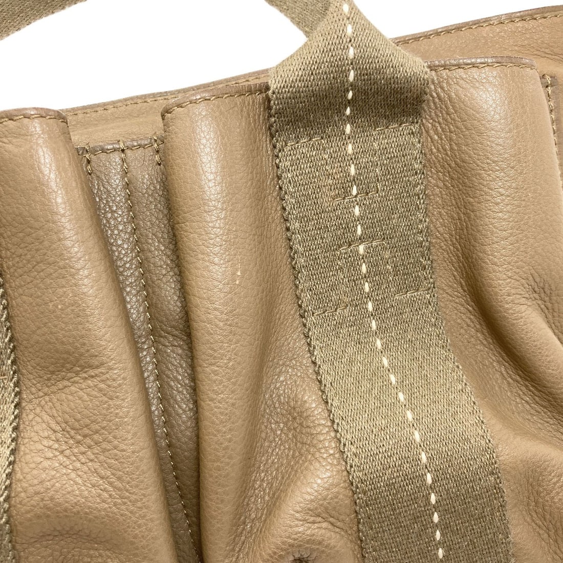 Horizontal Canvas Handbag Pm Voderma Hermes - 13