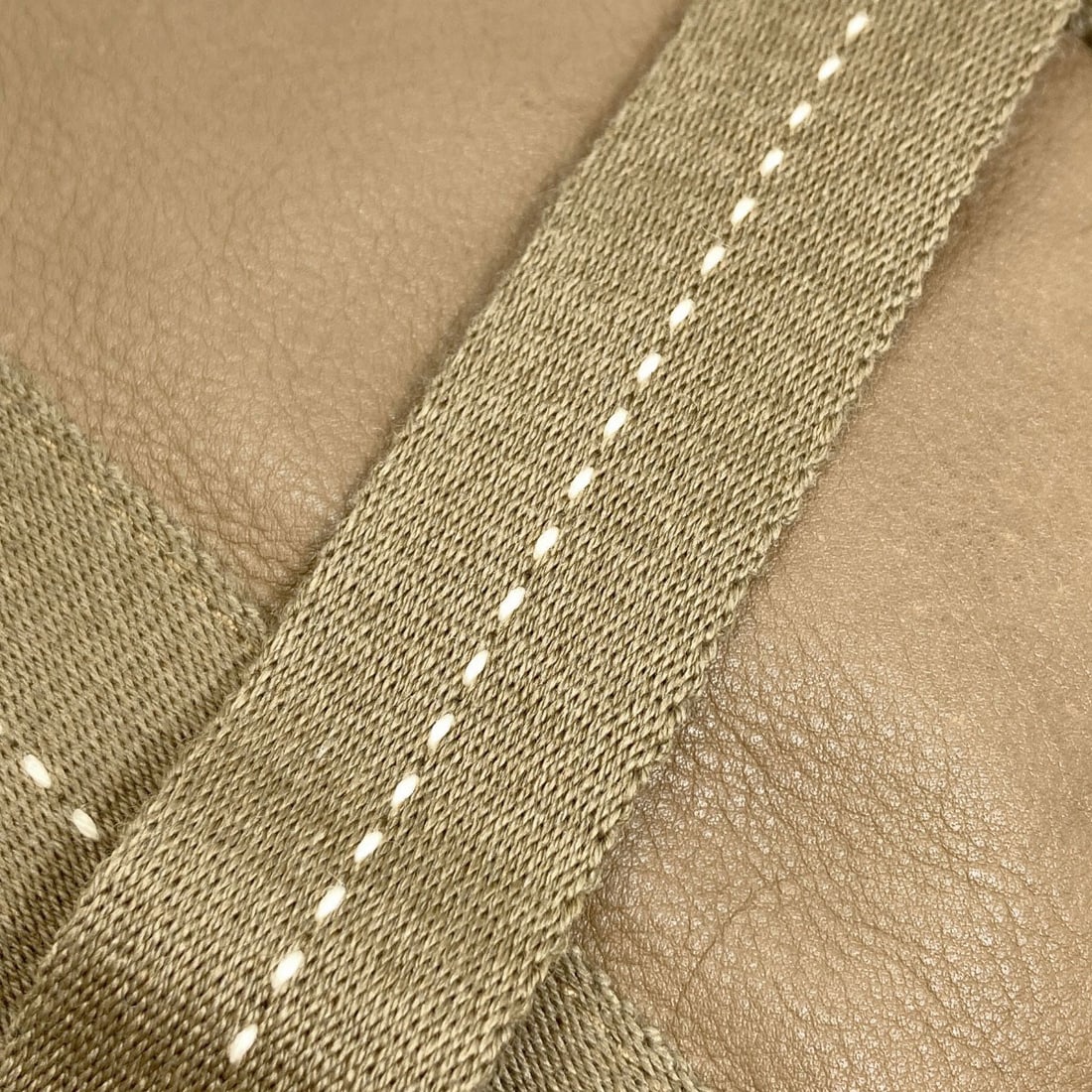Horizontal Canvas Handbag Pm Voderma Hermes - 15