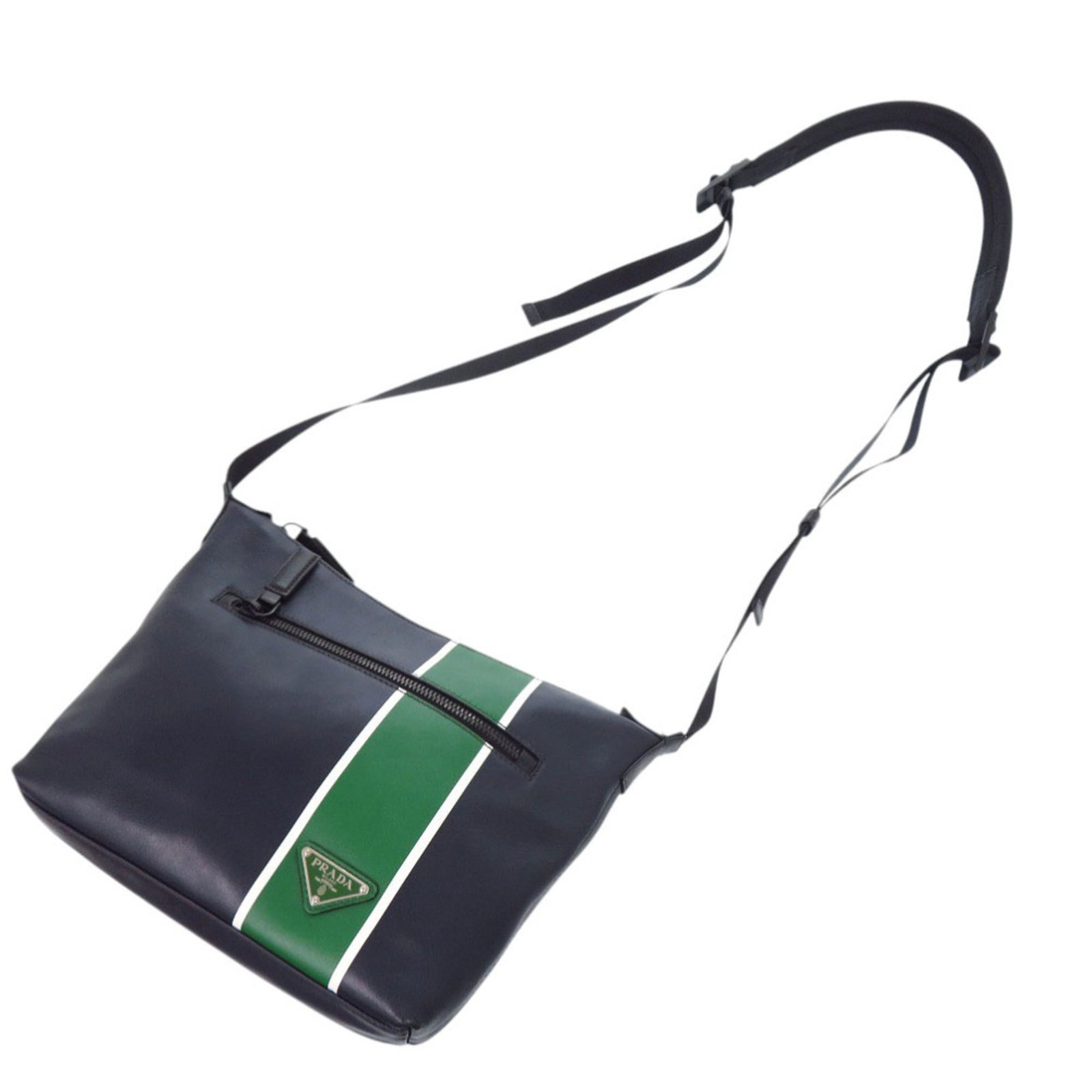 Shoulder Bag Leather Prada - 5