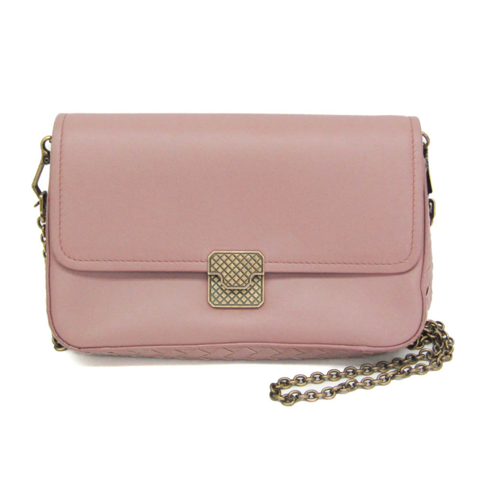 Bottega Veneta Clutch Bag Shoulder Bag Leather: Bottega Veneta Clutch Bag Shoulder Bag Leather Bottega Veneta's Chain shoulder mini bag is a stylish and compact clutch bag with a zipper pocket and card holder, perfect for adding a touch of