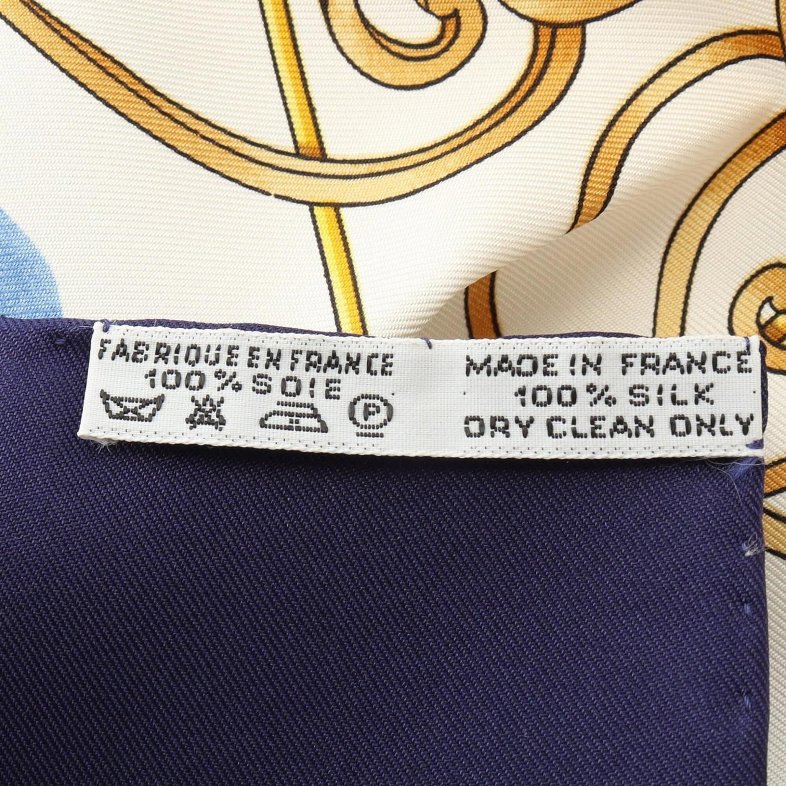 Silk Hermes Scarf - 3