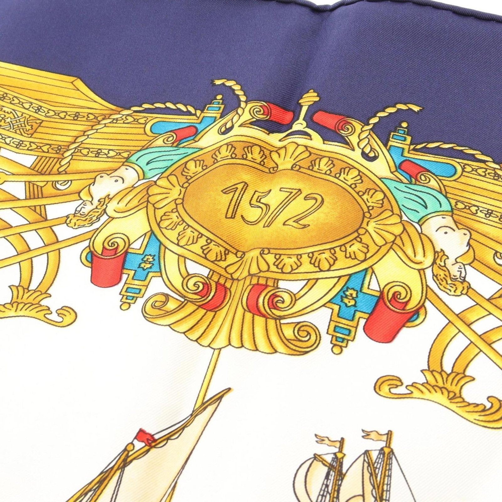 Silk Hermes Scarf - 5