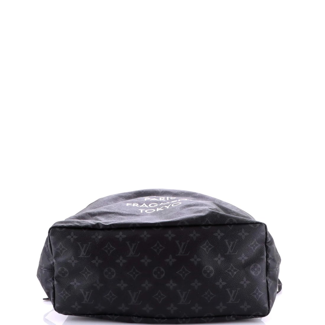 Louis Vuitton Cabas Light Drawstring Bag Flash Fragment Monogram Eclipse Canvas - 4