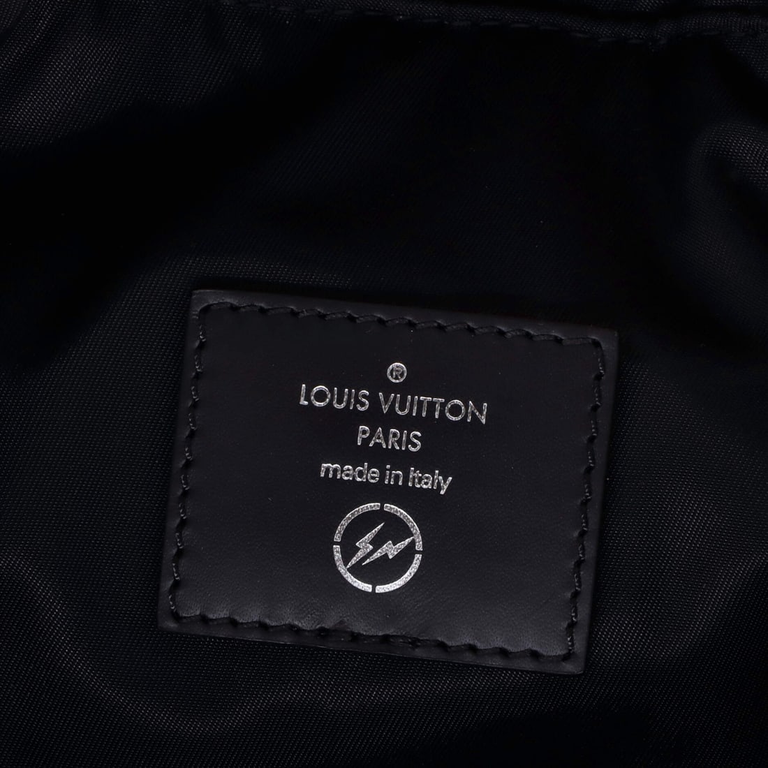 Louis Vuitton Cabas Light Drawstring Bag Flash Fragment Monogram Eclipse Canvas - 7