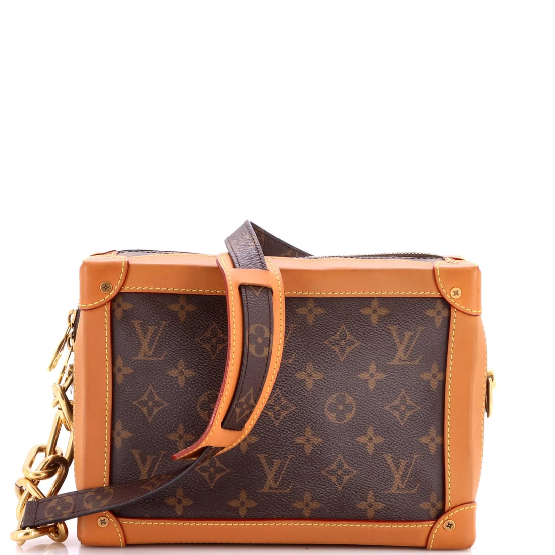 Soft Trunk Bag Monogram Canvas Louis Vuitton: Soft Trunk Bag Monogram Canvas Louis Vuitton Soft Trunk Bag Monogram Canvas Louis Vuitton - A timeless classic with a rich history. This cross body bag features a sturdy canvas coated leather
