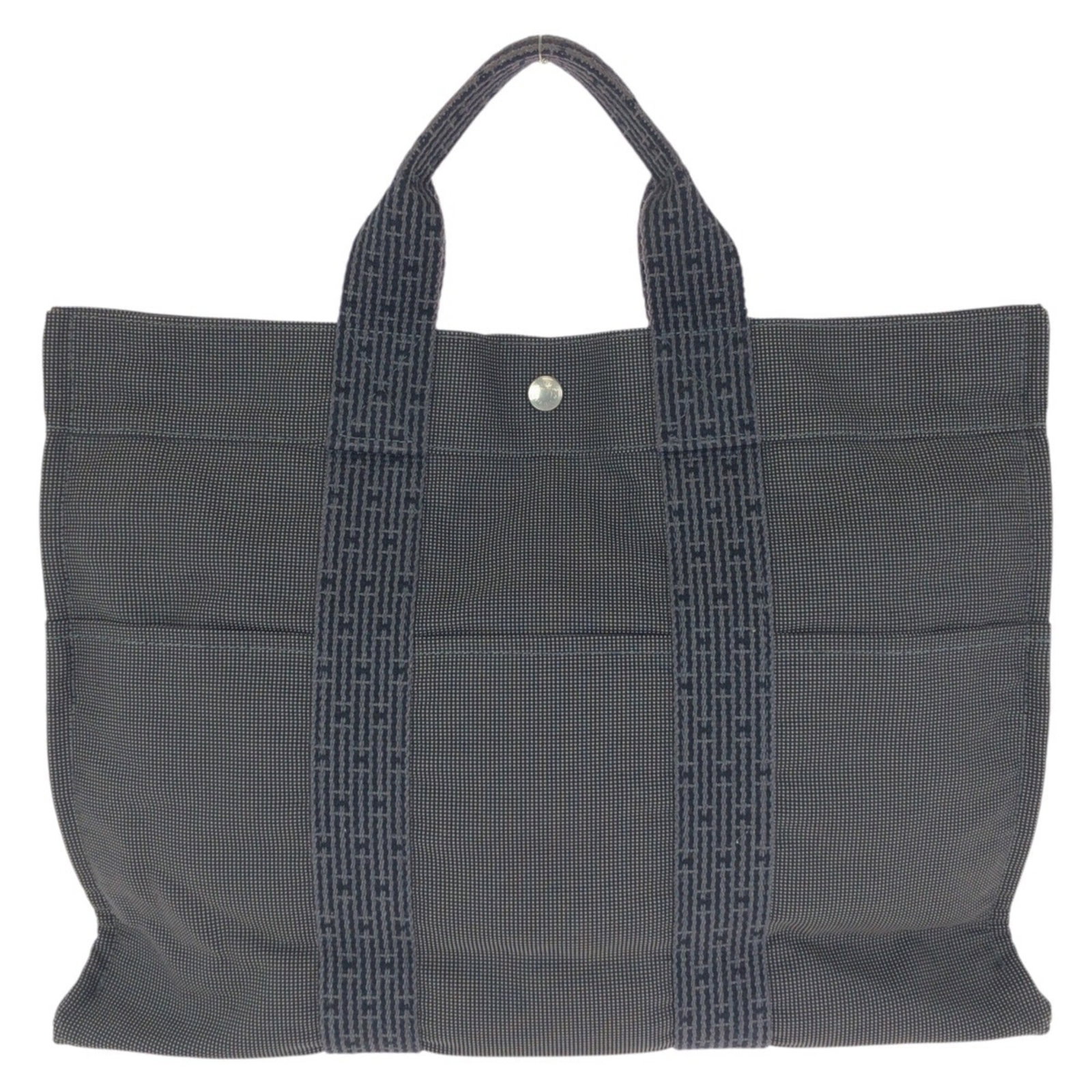 Polyamide Polyester Bag Tote Handbag Hermes - 2