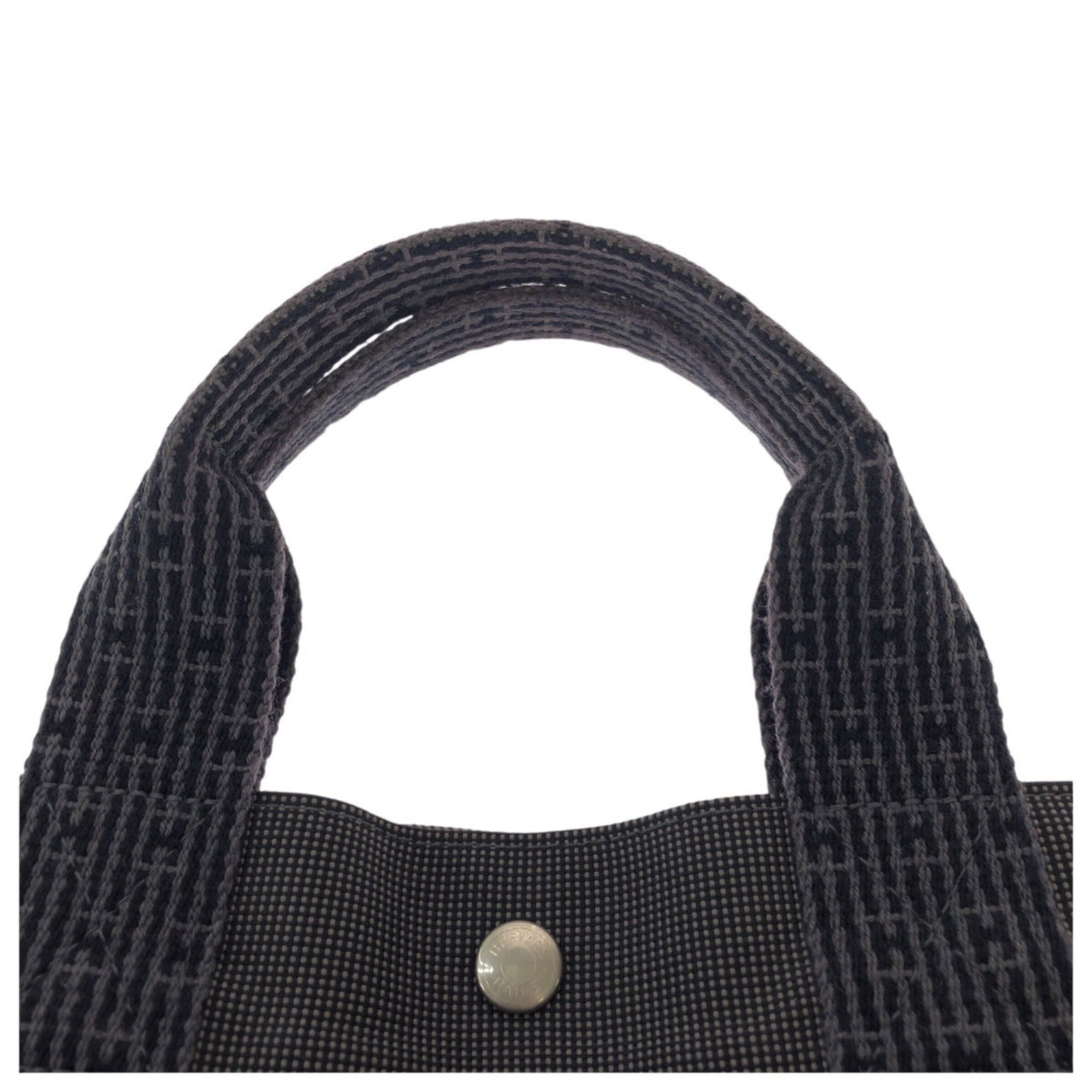 Polyamide Polyester Bag Tote Handbag Hermes - 5