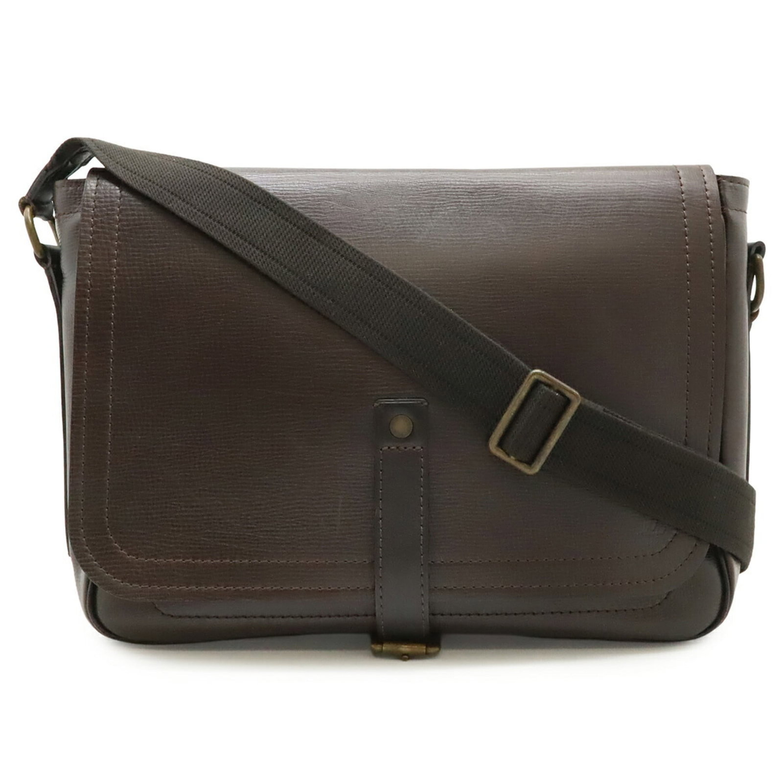 Louis Vuitton Shoulder Messenger Bag Leather: Louis Vuitton Shoulder Messenger Bag Leather The Louis Vuitton Shoulder Messenger Bag Leather is a classic design from the iconic French brand. Made from high-quality calf leather, this bag features