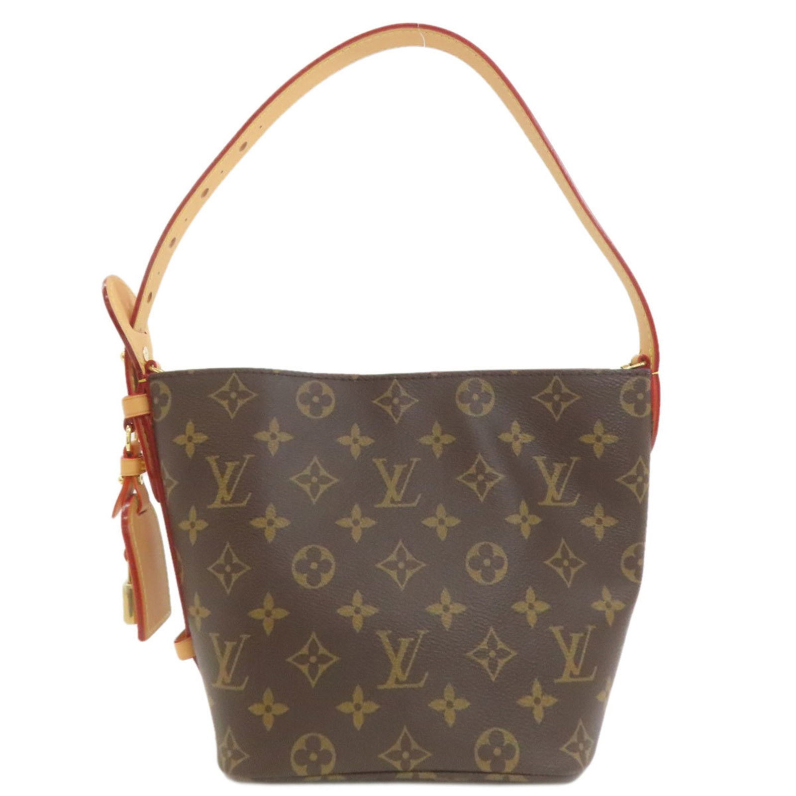 Shoulder Bag Monogram Louis Vuitton: Shoulder Bag Monogram Louis Vuitton Monogrammed with iconic Louis Vuitton style, this shoulder bag boasts a timeless design and premium materials. Measuring 18.5cm x 25cm x 13cm, it features a sturdy 