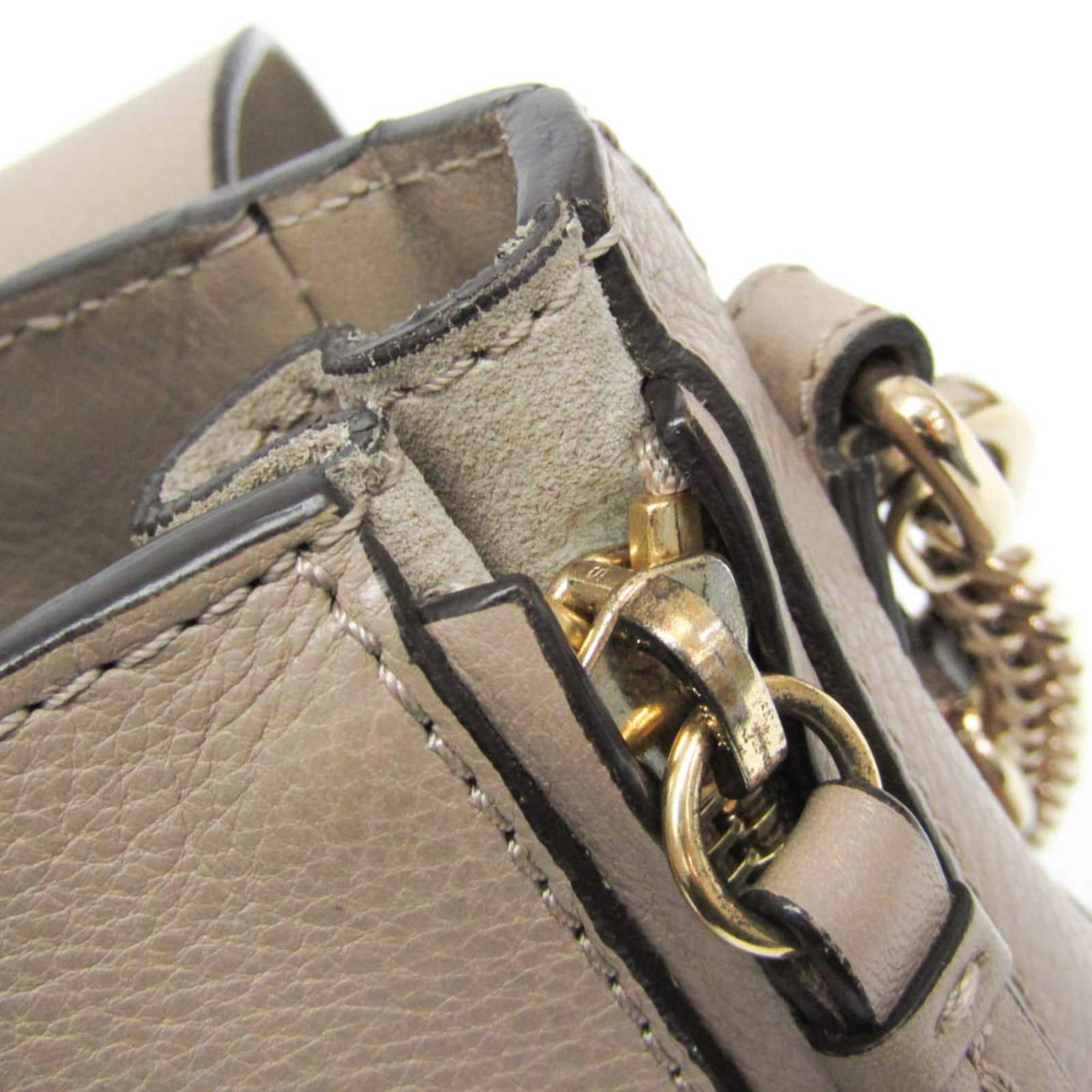 Leather Backpack Suede Chlo - 13